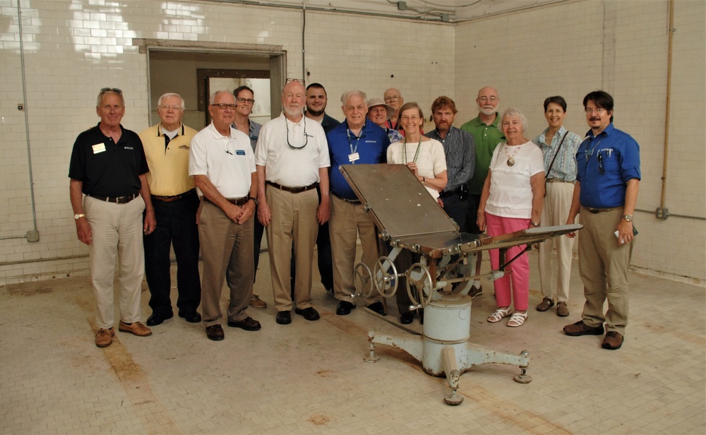 Naval Museum Volunteers tour Naval Medical Center Portsmouth