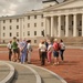 Volunteers tour historic building one aboard NAVMED Portsmouth