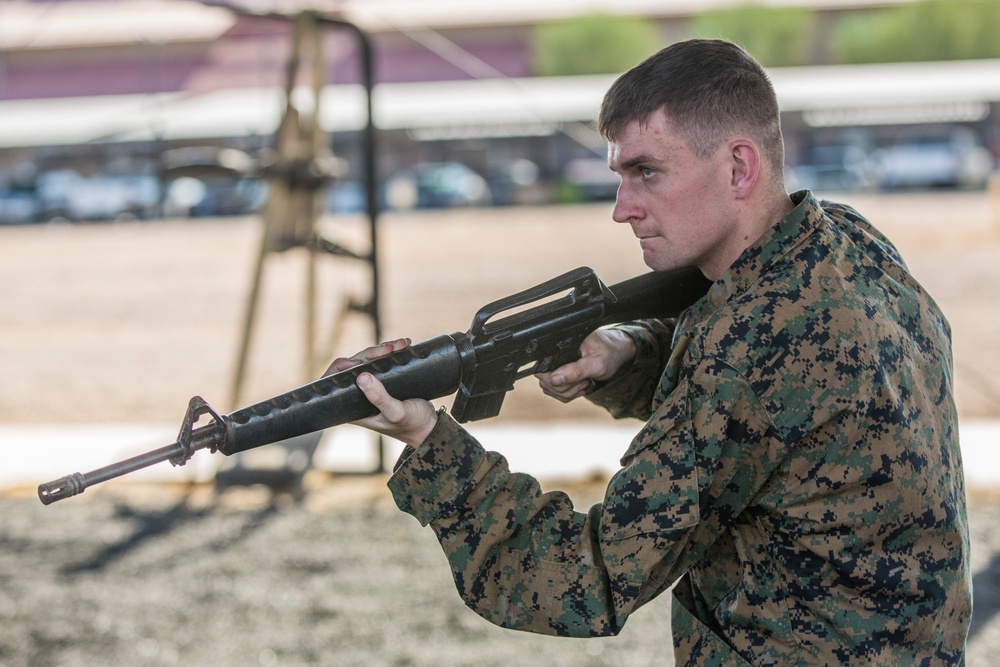 VMU-1 Marines Conduct MCMAP