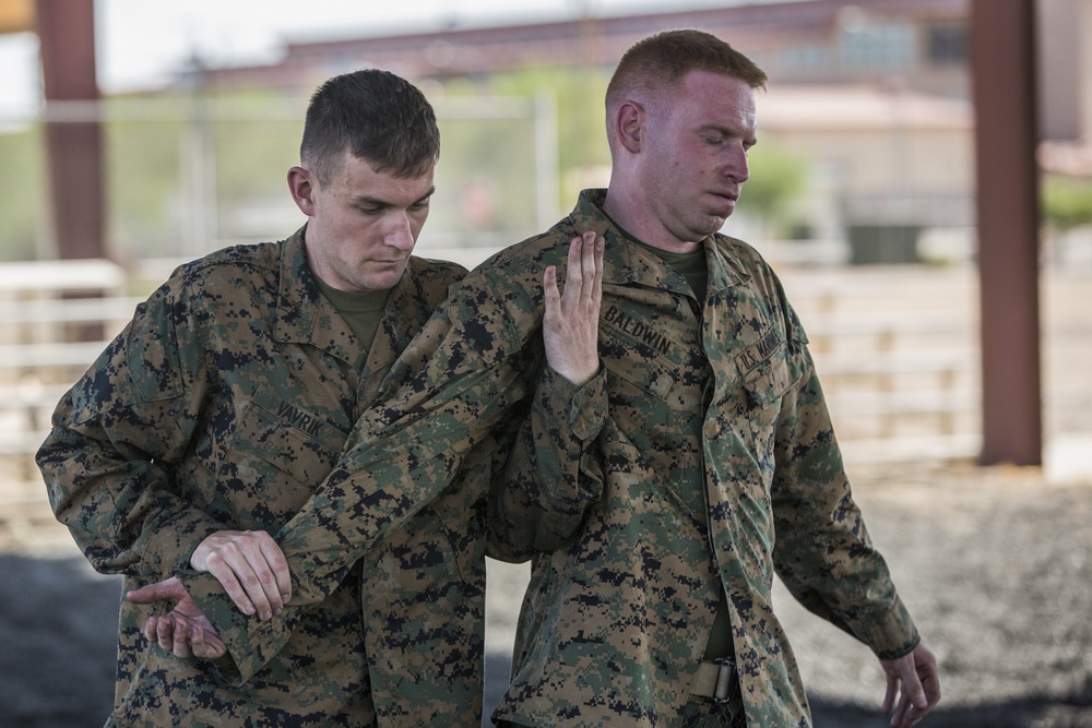 VMU-1 Marines Conduct MCMAP