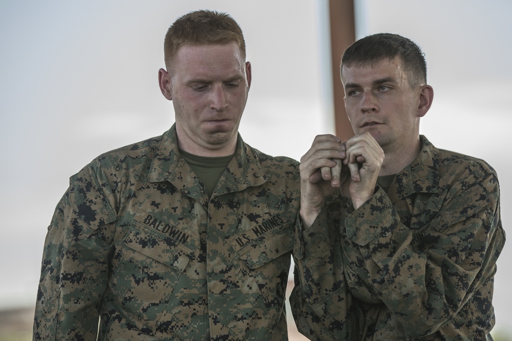 VMU-1 Marines Conduct MCMAP