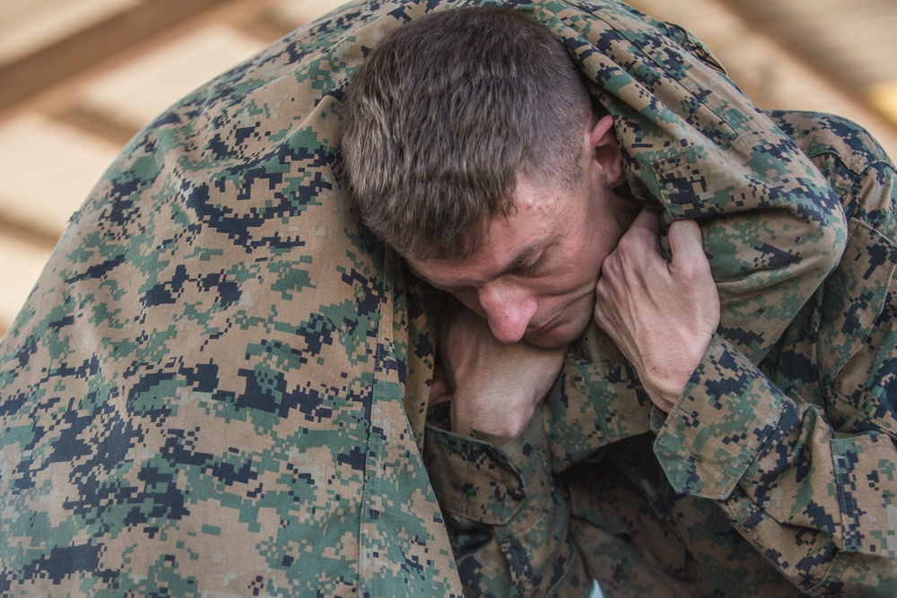 VMU-1 Marines Conduct MCMAP