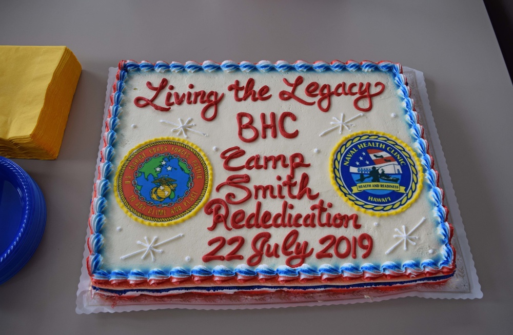 Cake to celebrate Camp Smith re-dedication