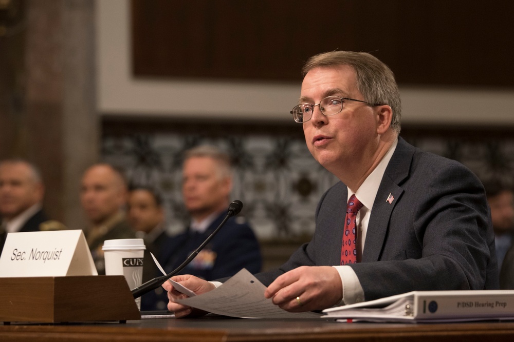 Norquist Testifies at Confirmation Hearing