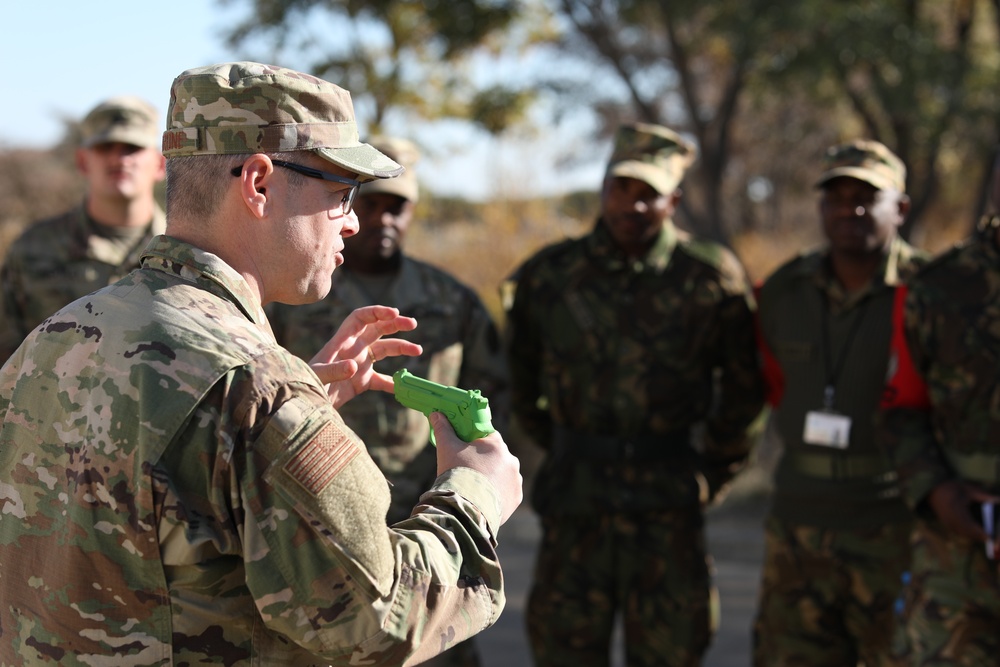 Army and Air Guardsmen from North Carolina, Alabama, and New Jersey Travel to Botswana for Operation Upward Minuteman 2019