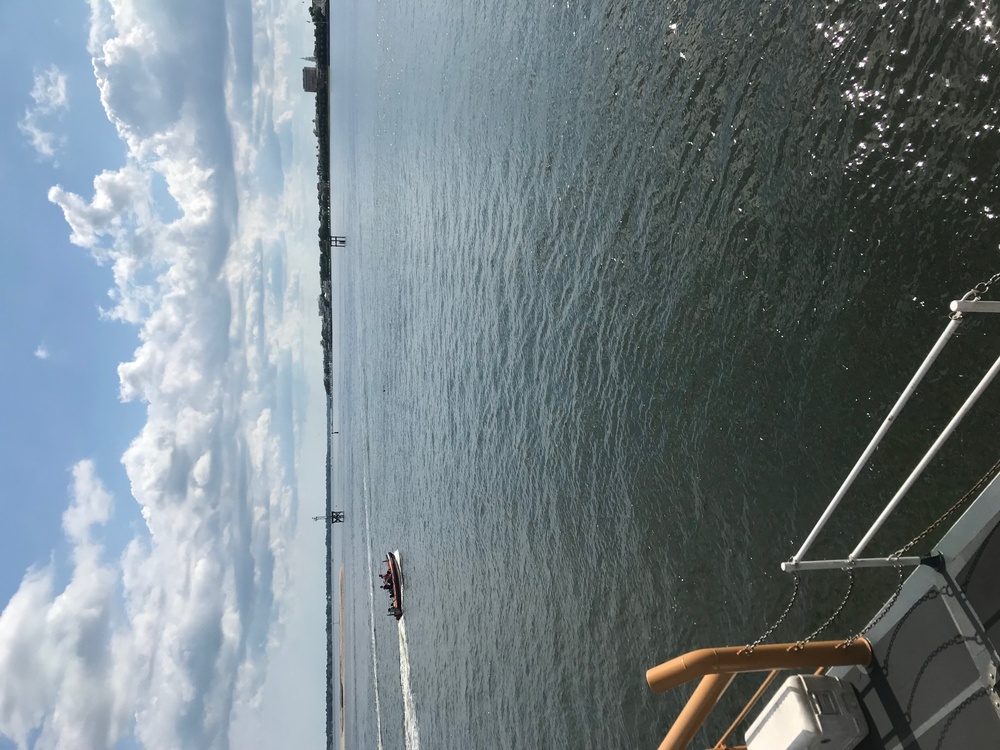 Coast Guard, partner agencies searching for possible person in the water in the Charleston Harbor