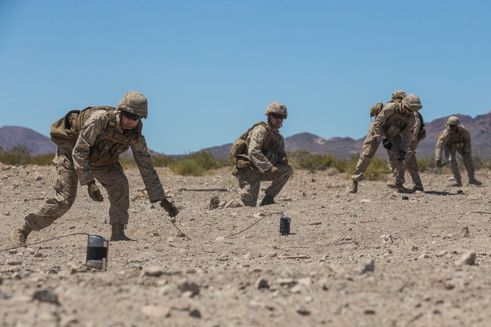 Combat Logistics Battalion 2 engineers demolition range