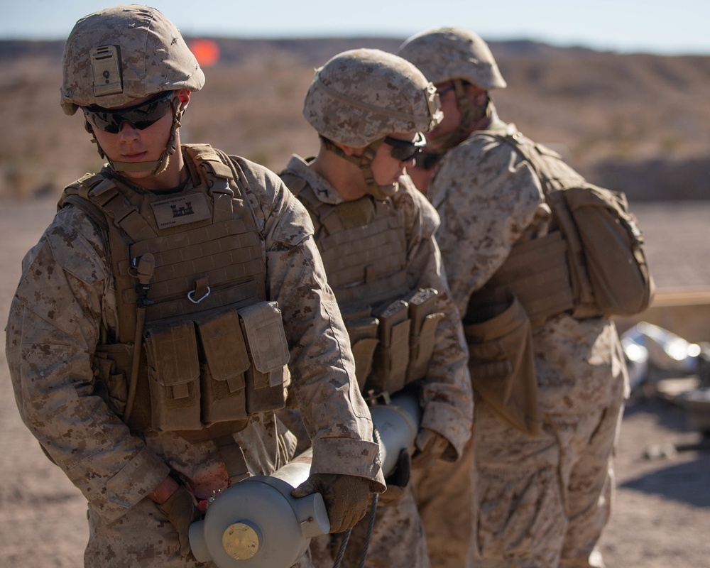 Combat Logistics Battalion 2 engineers demolition range