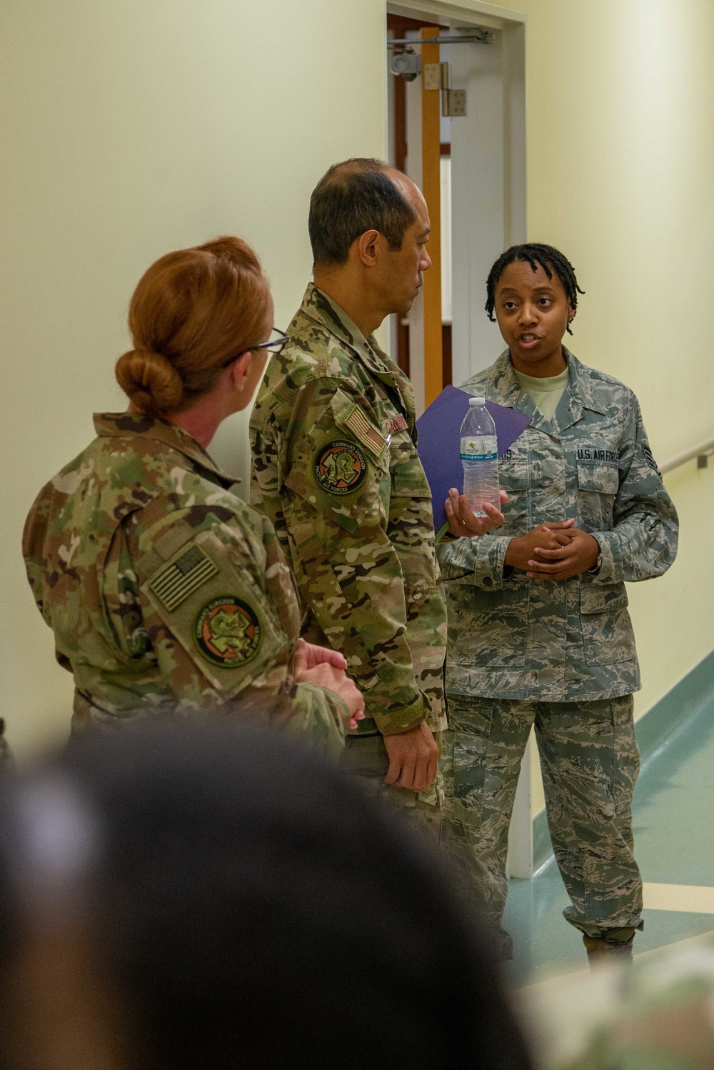Pacific Air Forces Command Surgeon and Medical Enlisted Force Chief visit 374th Medical Group