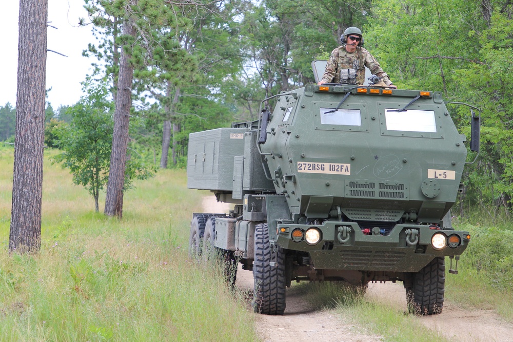 HIMARS Training Exercises at Northern Strike 19