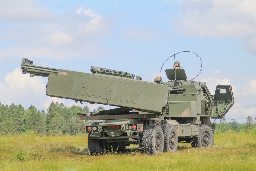 HIMARS Training Exercises at Northern Strike 19