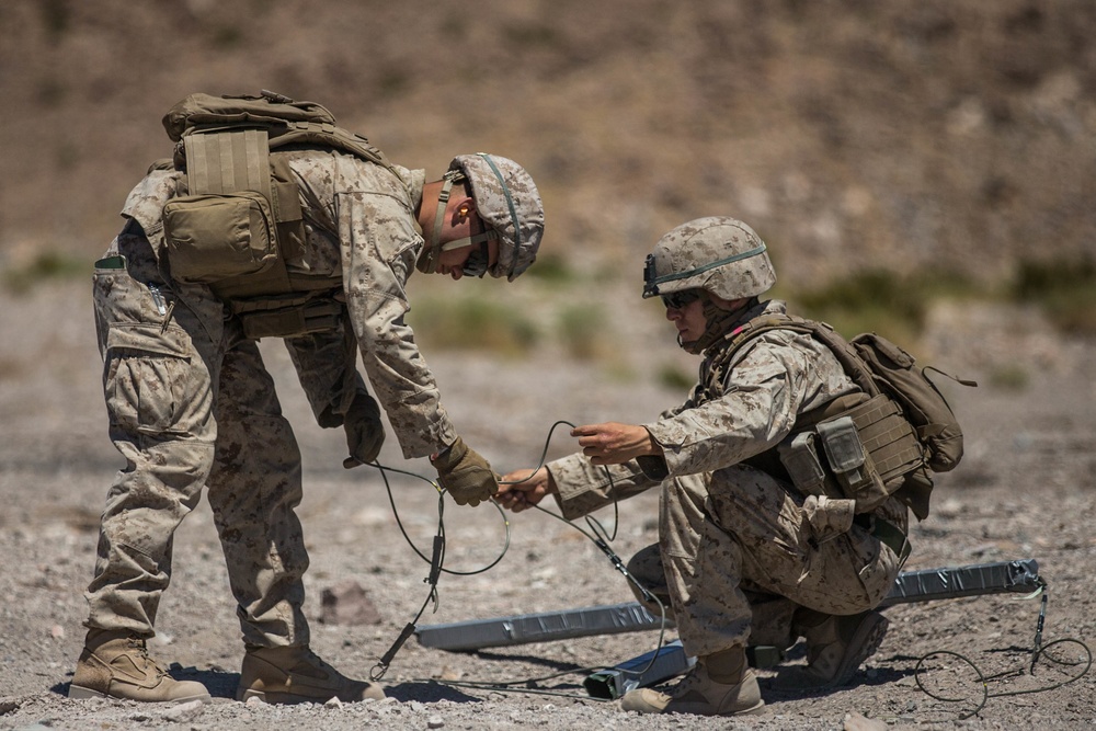 Combat Logistics Battalion 2 engineers demolition range