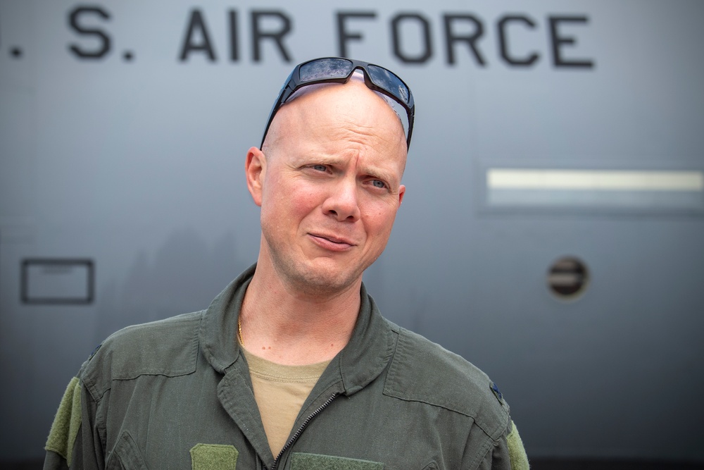 Col. King completes fini-flight