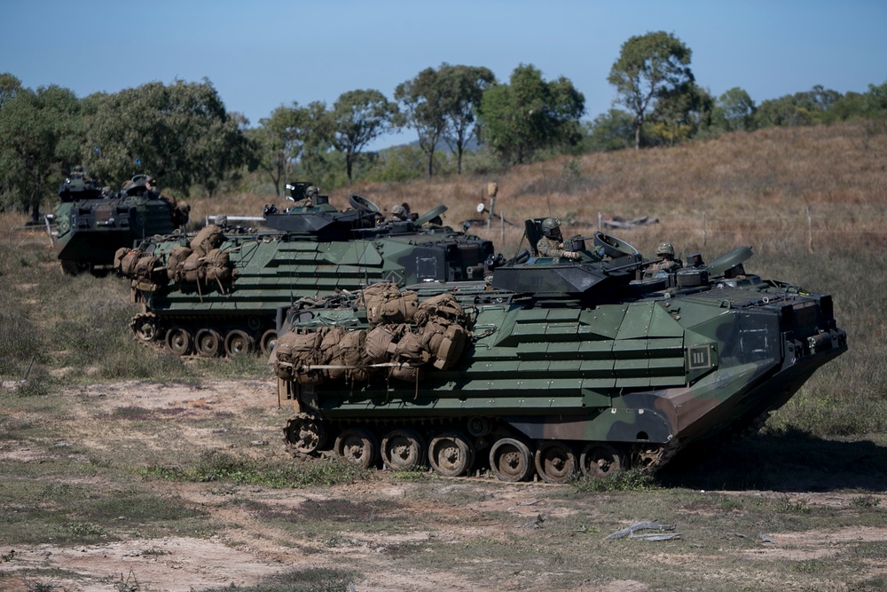 31st MEU conducts combined amphibious assault during Talisman Sabre 2019