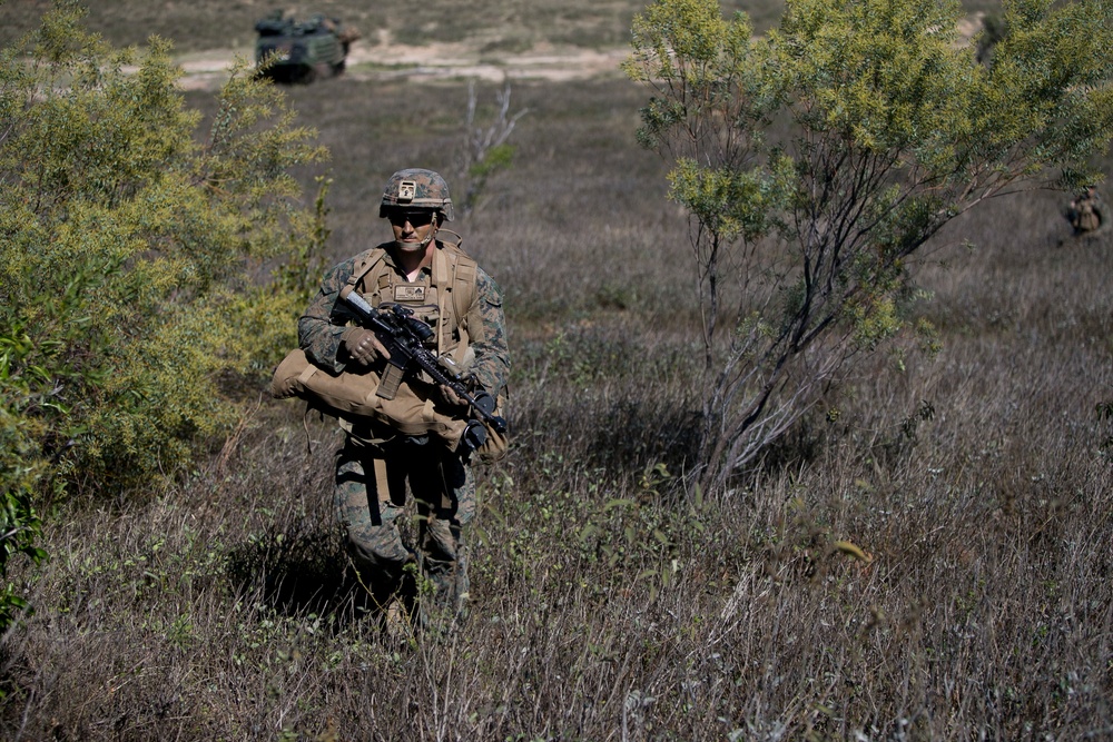 31st MEU conducts combined amphibious assault during Talisman Sabre 2019