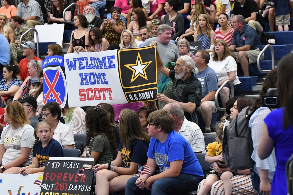 Several homecoming ceremonies mark return of 10th Mountain Division’s 2BCT Soldiers