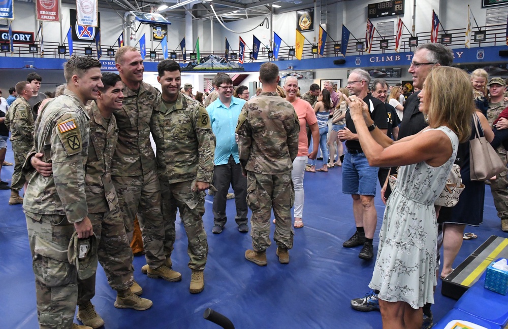 Several homecoming ceremonies mark return of 10th Mountain Division’s 2BCT Soldiers