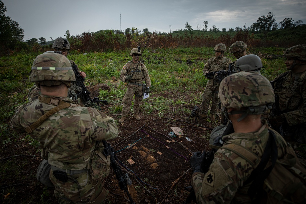 Oklahoma National Guard troops train with Latvian soldiers during Northern Strike 19