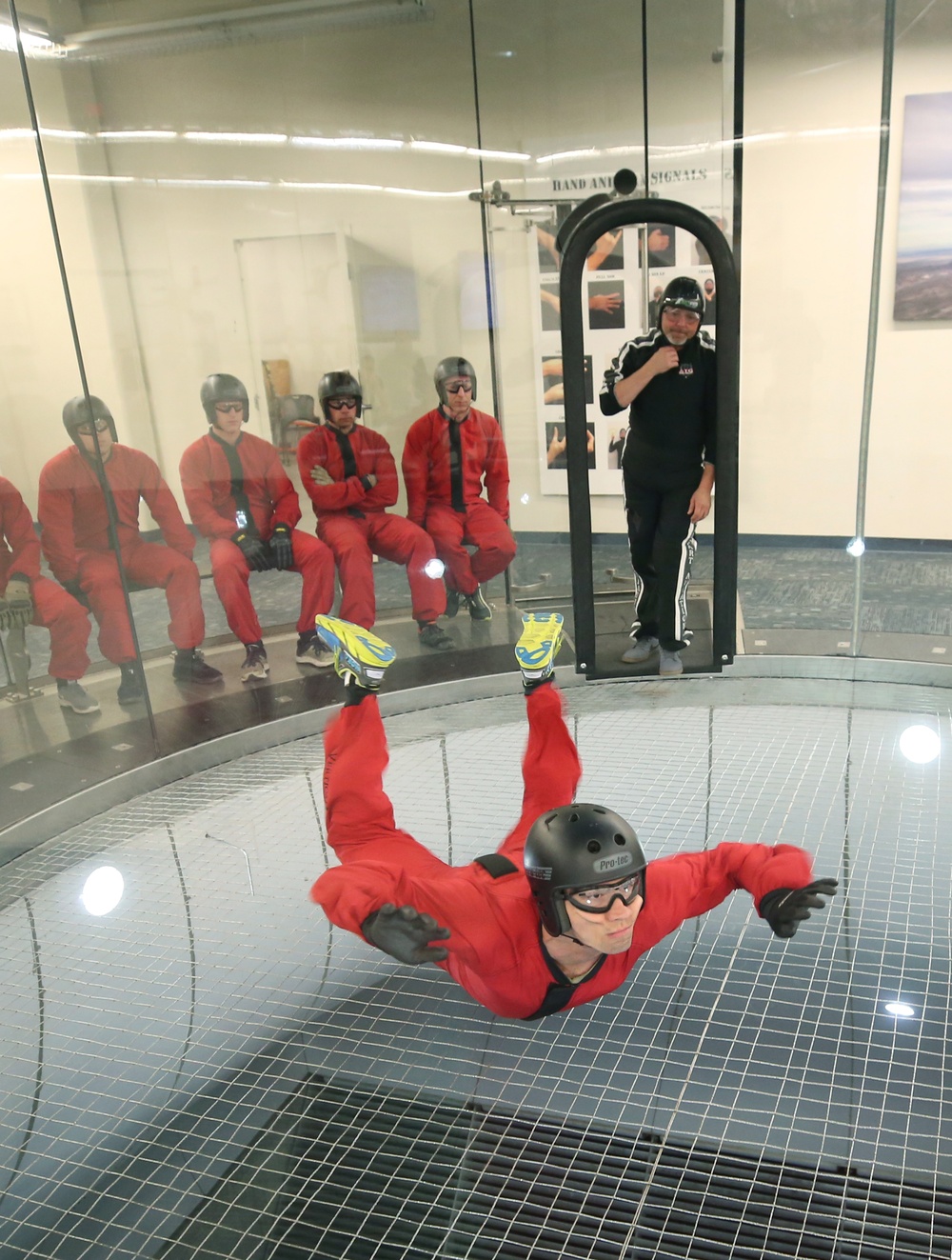 Wind Tunnel Provides Realistic Training