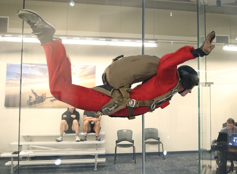 Students Prepare For Free Fall In Realistic Simulator