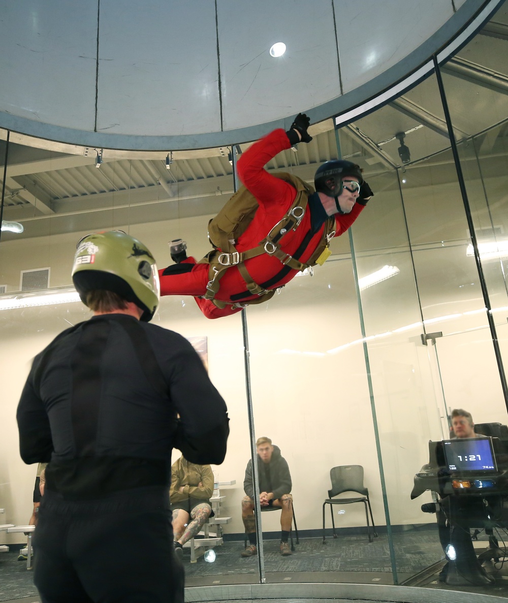 Students Prepare For Free Fall In Realistic Simulator