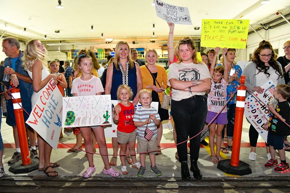 127th Wing welcomes home deployed Airmen