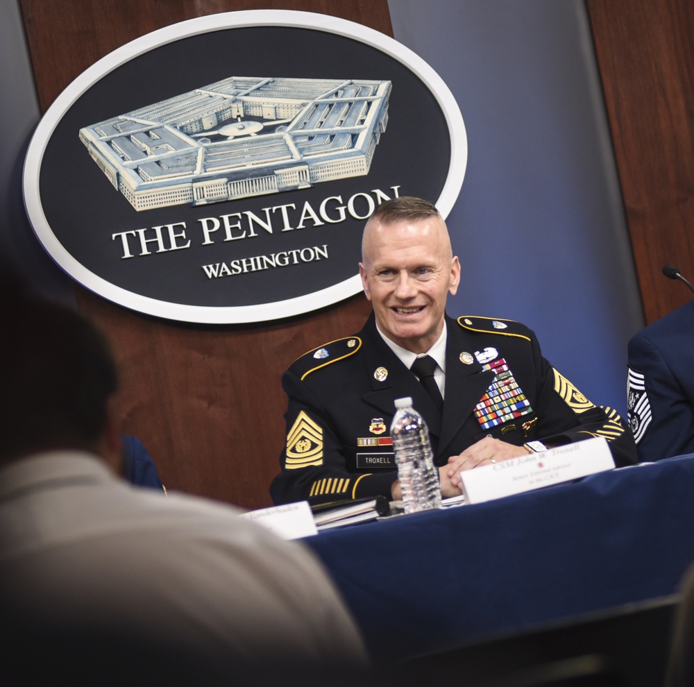 DVIDS Images DSELC DoD's Top Enlisted Pentagon Briefing Room