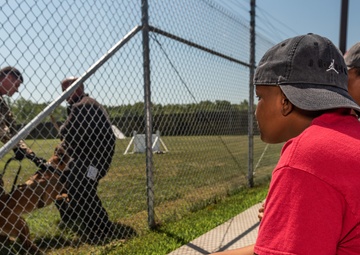 Child becomes honorary B-2 pilot for a day at Whiteman AFB