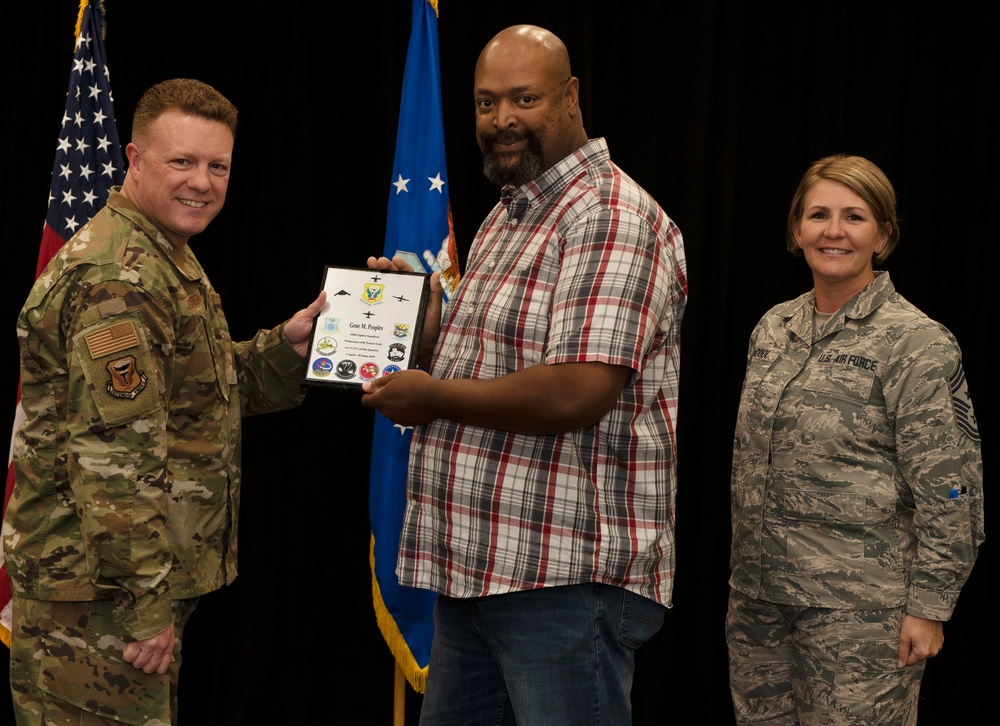 358th FS member earns Civilian Category I of the Quarter at Whiteman AFB