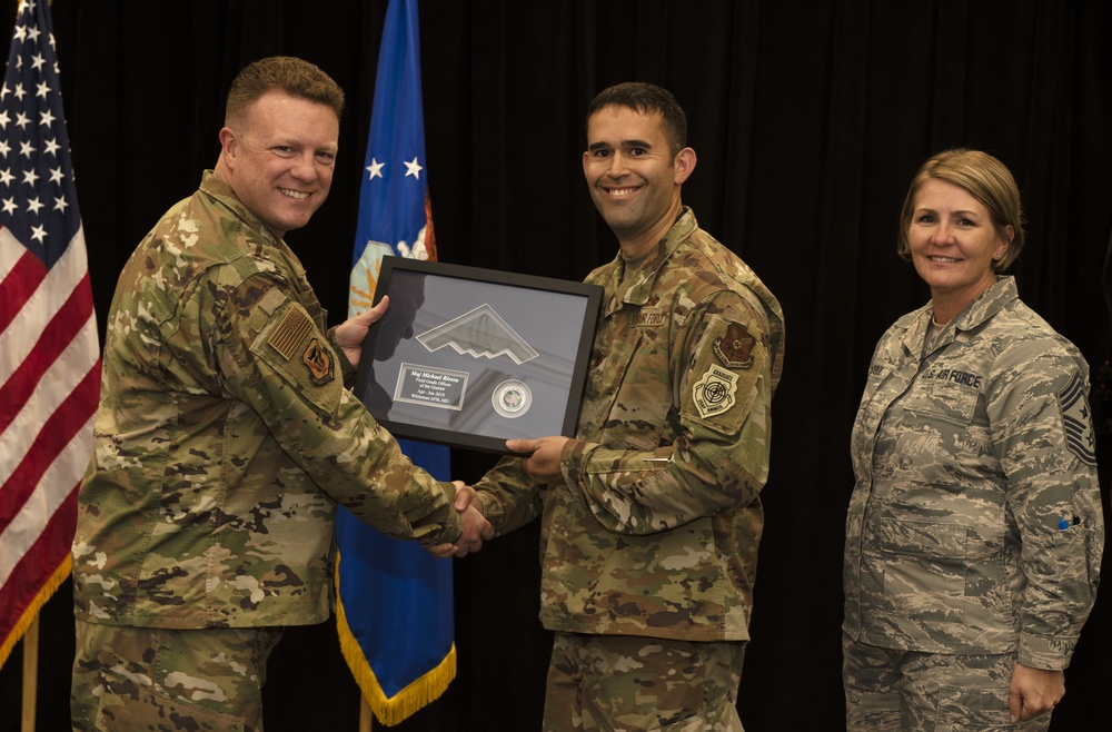 509th MXG Airman earns Field Grade Officer of the Quarter at Whiteman AFB