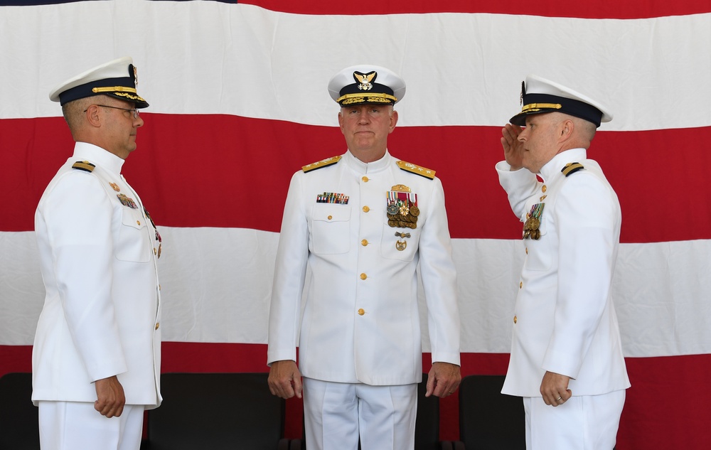 Air Station Atlantic City Change of Command Ceremony