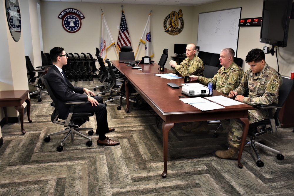 Phoenix Recruiting Battalion conducts OCS board