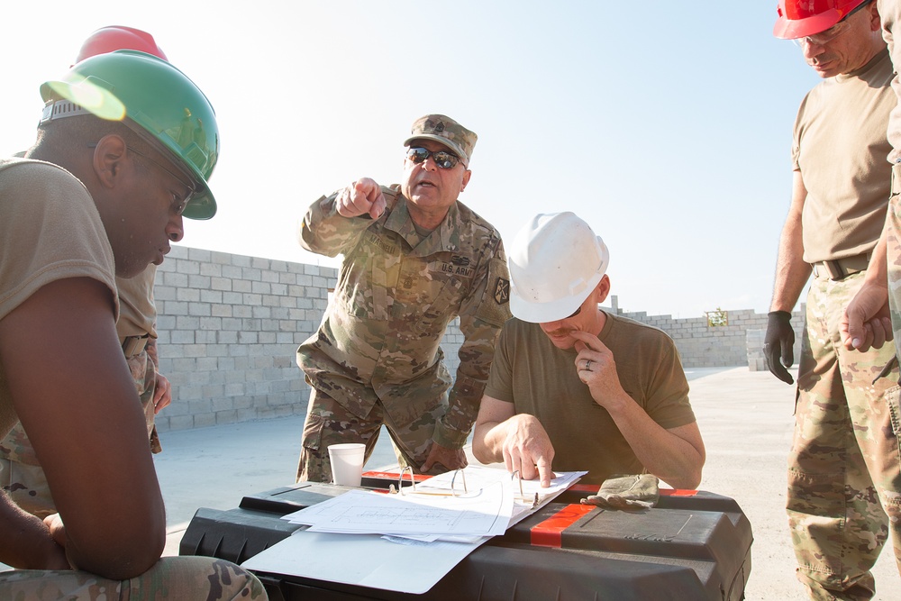 861st Engineers Build Multi-Purpose Build/Gym in Romania