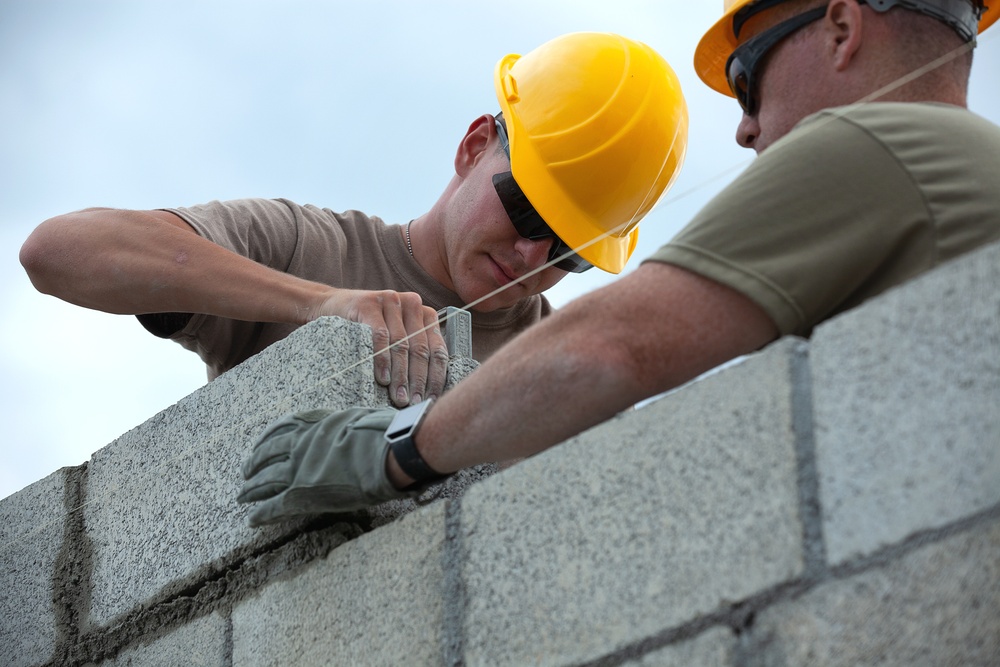 861st Engineers Build Multi-Purpose Building/Gym in Romania