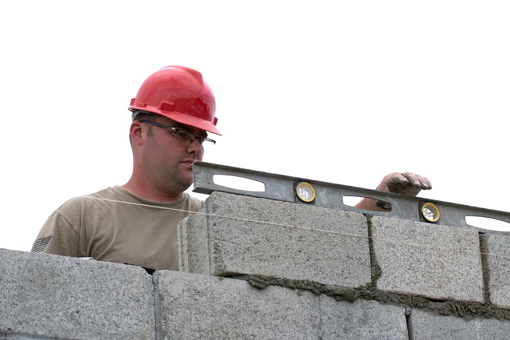 861st Engineers Build Multi-Purpose Building/Gym in Romania