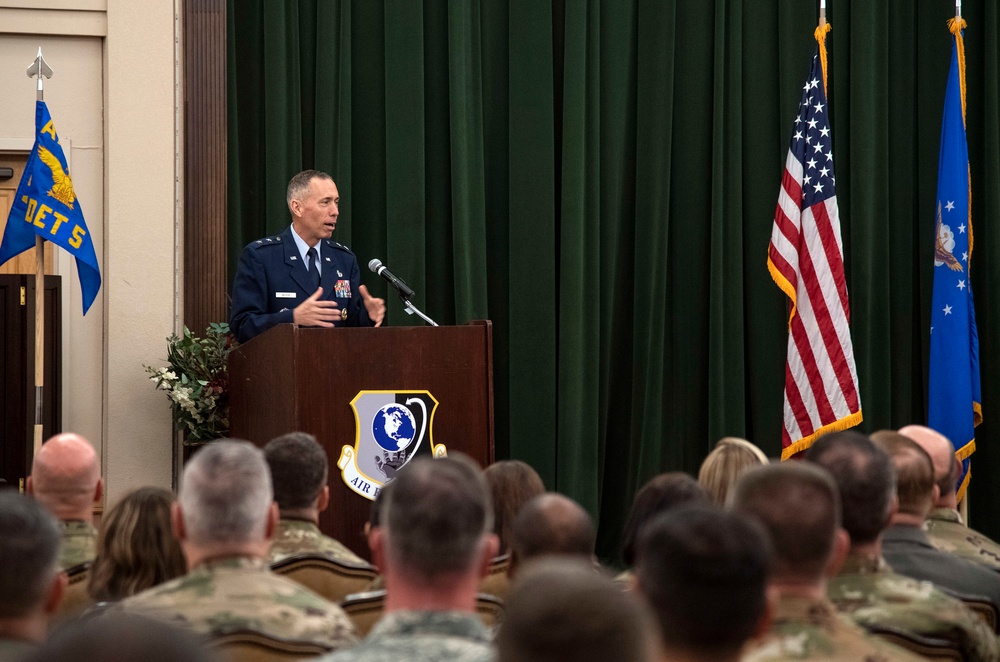 Wilcox takes command of AFIMSC