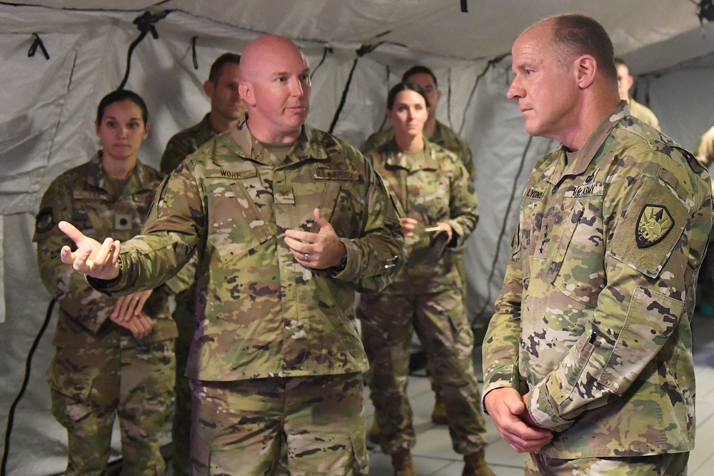 USTRANSCOM commander visits Travis CRW