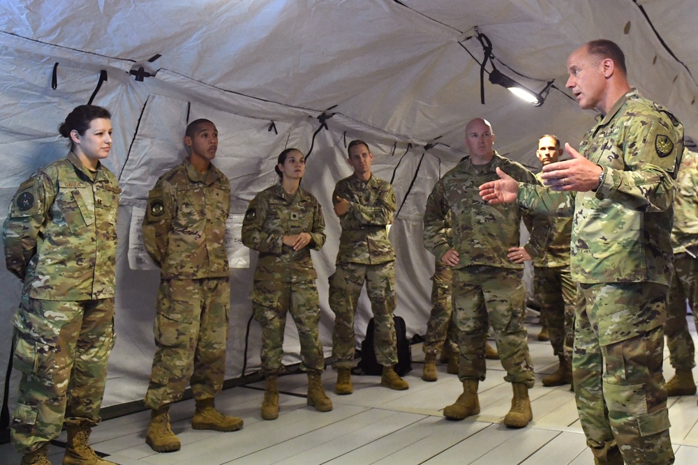 USTRANSCOM commander visits Travis CRW