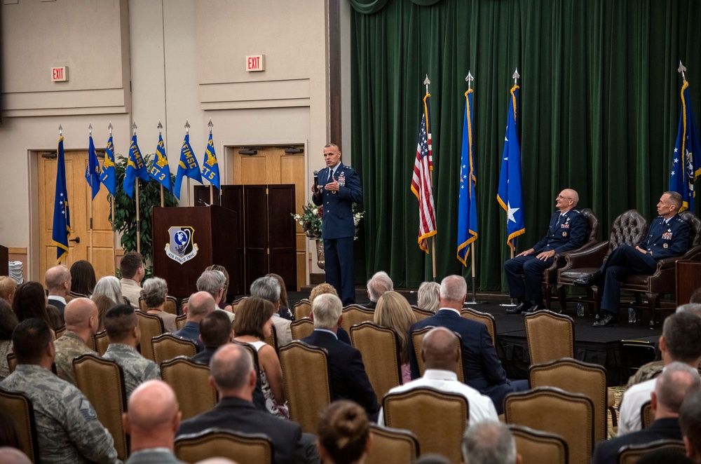 Wilcox takes command of AFIMSC