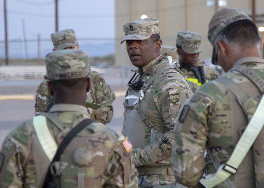 859th EN CO, MS NG at Fort Bliss, Texas