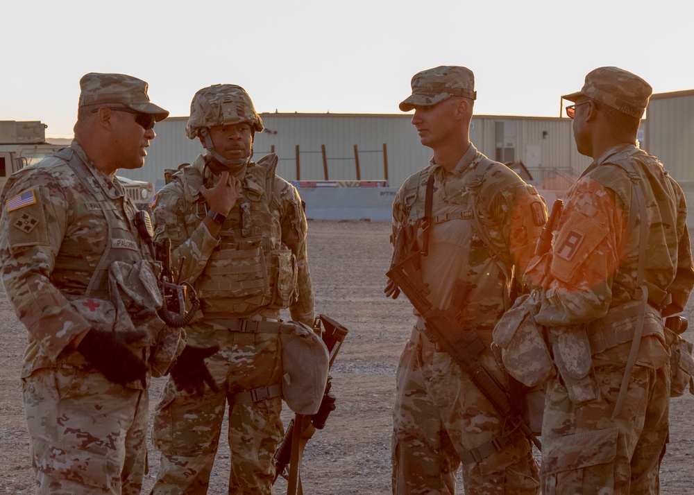 859th EN CO, MS NG at Fort Bliss, Texas