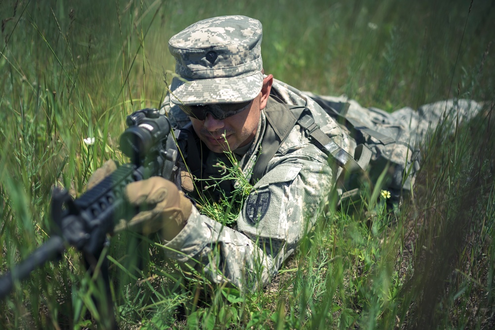 Call to Duty - Spc. Diego Suarez, Puerto Rico National Guard, at Northern Strike 19