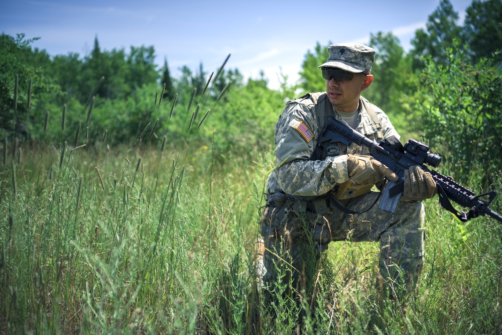 Call to Duty - Spc. Diego Suarez, Puerto Rico National Guard, at Northern Strike 19