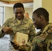 Liberian Brig. Gen. Geraldine George visits with Michigan National Guard during exercise Northern Strike 19
