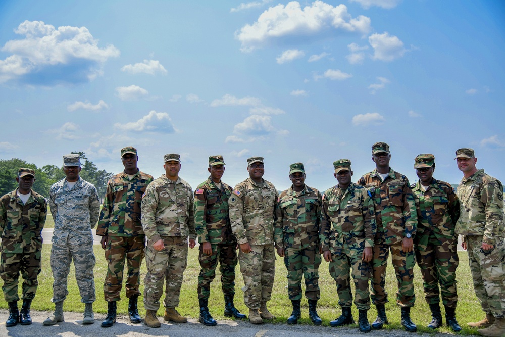 Liberian Brig. Gen. Geraldine George visits State Partner Michigan National Guard