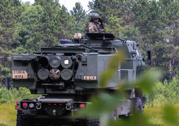 HIMARS Training Exercise at Northern Strike 2019