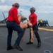 USS Makin Island Sailors Participate in Aircraft Fire Drill.