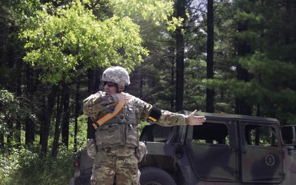 Safety guides traffic