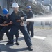 USS Makin Island Sailors Conduct Damage Control Training