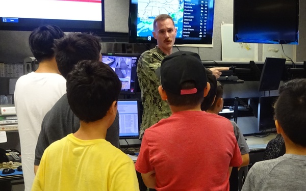 JTWC Leads Tour and STEM Demonstration for Local YMCA Children